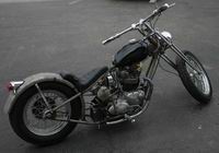 Triumph 750 chop